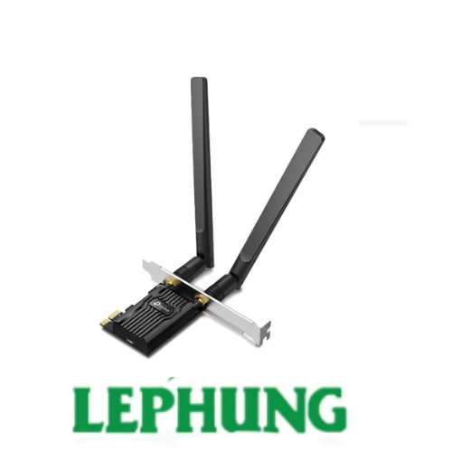 การ์ดเครือข่าย WIFI 6 AX1800 Archer TX20E | มาตรฐาน PCIe | บลูทูธ 5.2 | ช่วงการเชื่อมต่อสัญญาณกว้าง 