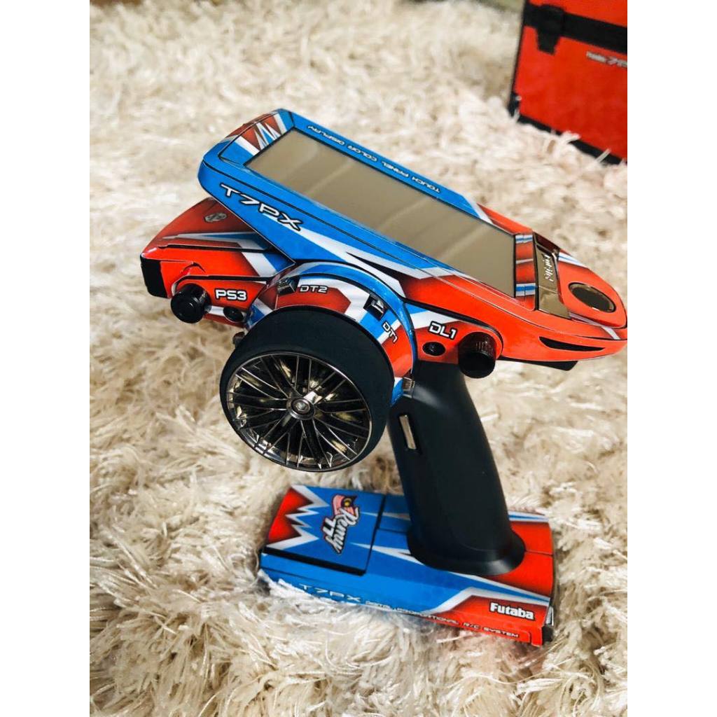 รูปลอกสติ๊กเกอร์ Futaba 7PX, สติ๊กเกอร์ Futaba 7PX, คอนโทรลเลอร์ Futaba 7PX, 7PX