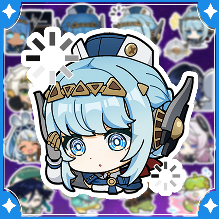 [Genshin Impact] สติ๊กเกอร์ Ineffa, Bennett, Yelan, Citali, Venti และตัวละครอื่นๆ (16 ภาพ)