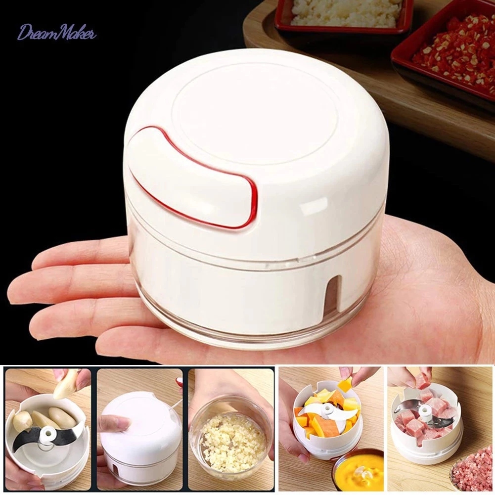 MINI HAND-PULLED CHILLI GARLIC GRINDER ️MULTI-FUNCTIONAL CHILI GARLIC GRINDER