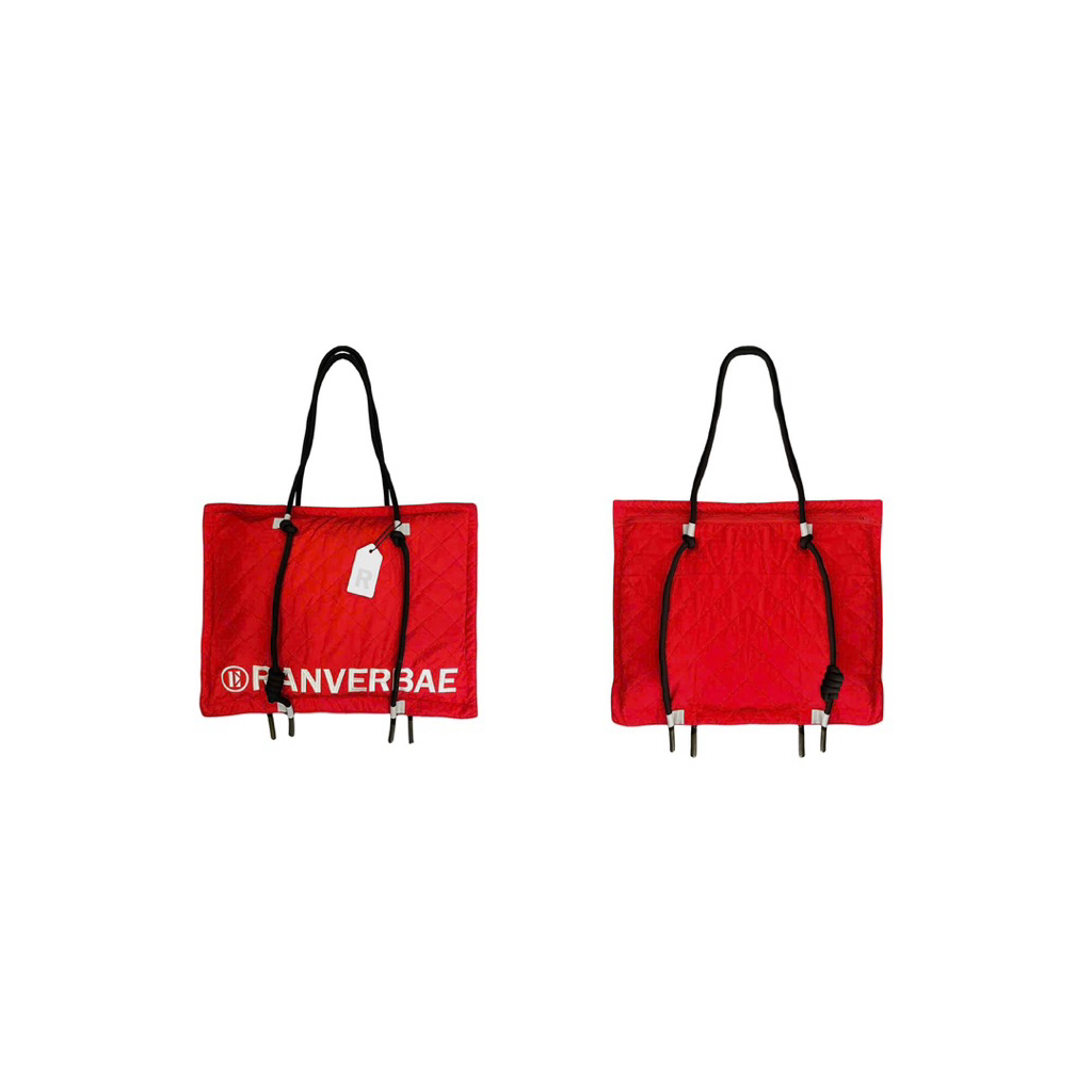 RVB Pillow Tote Bag – แดง/เทา