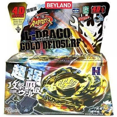 Beyblade 4D Phoenix L-Drago Gold