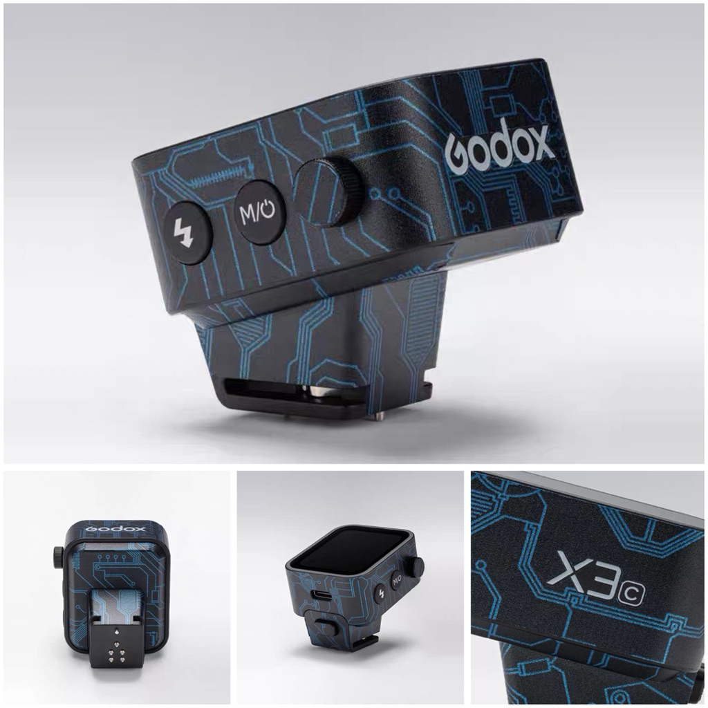 สติ๊กเกอร์และผิวหนัง 3M 2080 ระดับพรีเมียมสําหรับนักกอล์ฟ Godox, Godox Xpro, Xpro II, X1T, X2T, X3