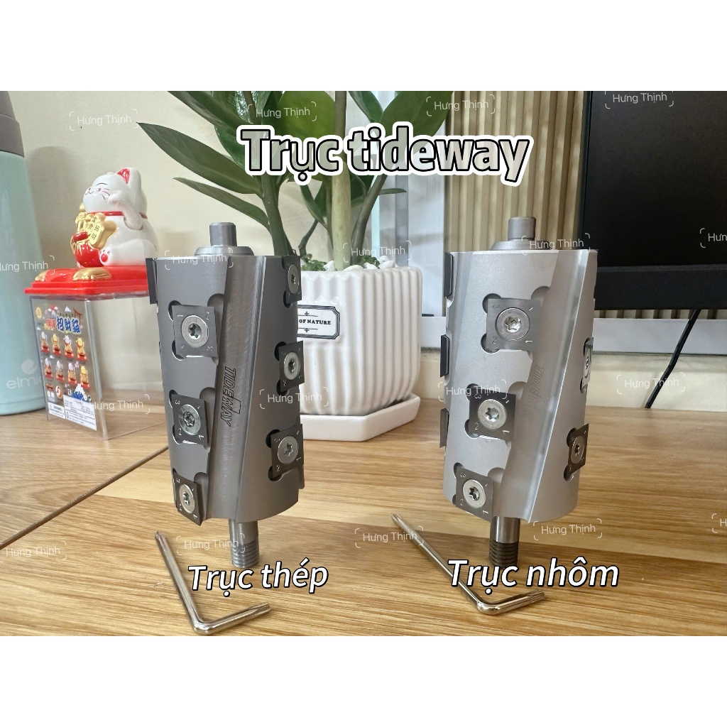 กบเมล็ดสําหรับกบมือโลหะผสมแท้ Tideway