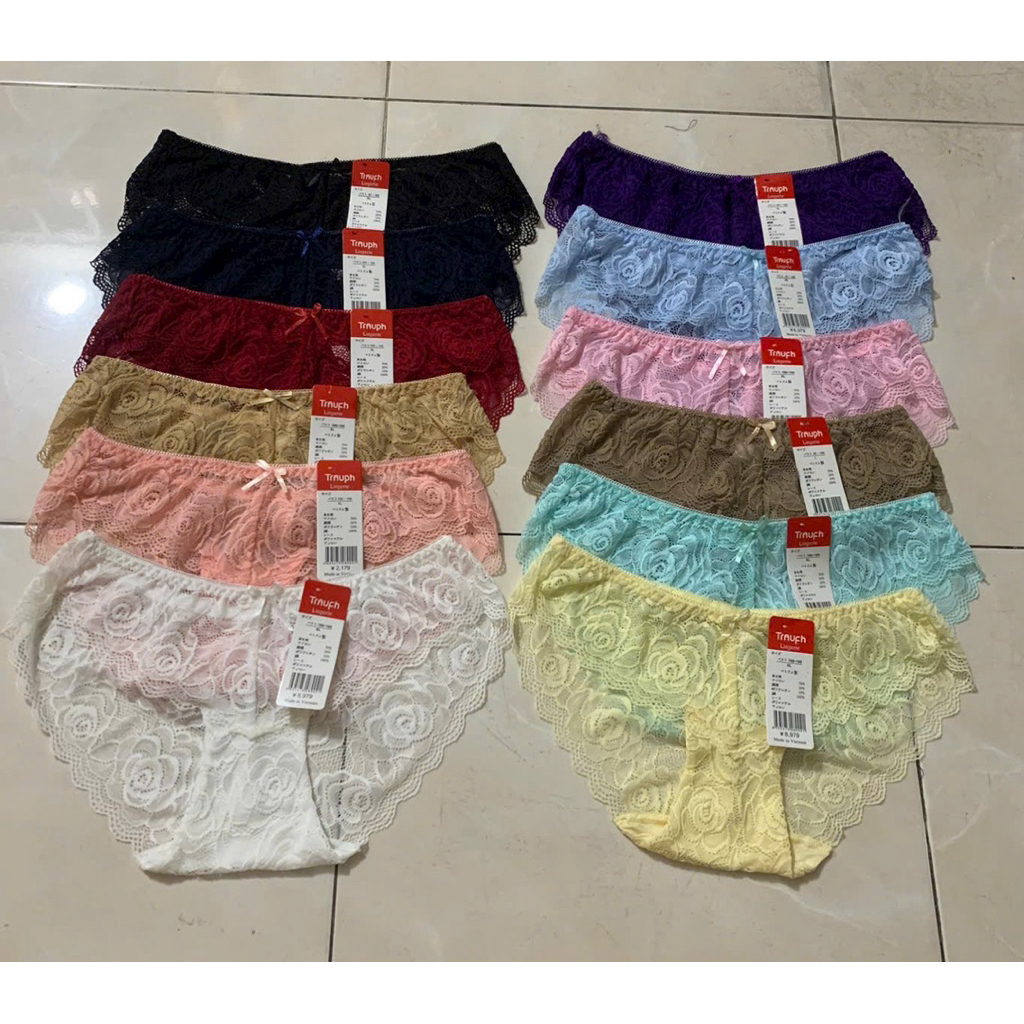 [COMBO 10Q PREMIUM ROSE LACE] มีไซส์ใหญ่