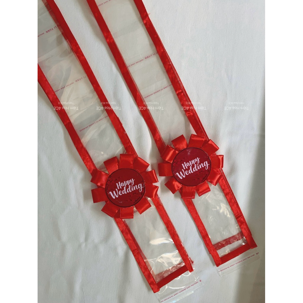 สายสะพายฉลองงานแต่งงานของร้านดอกไม้ 4CE