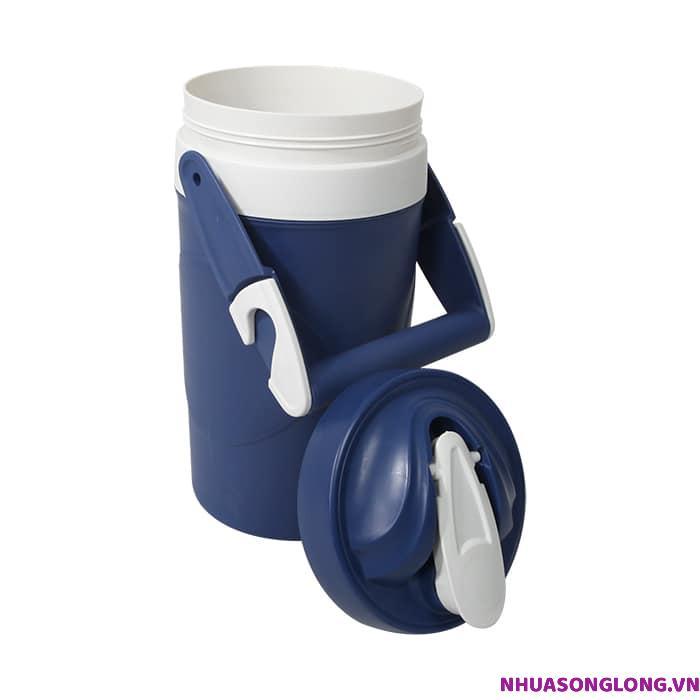 Song Long 3037 ขวดน้ําเก็บความร้อนมีหูจับ 2L หลายสี