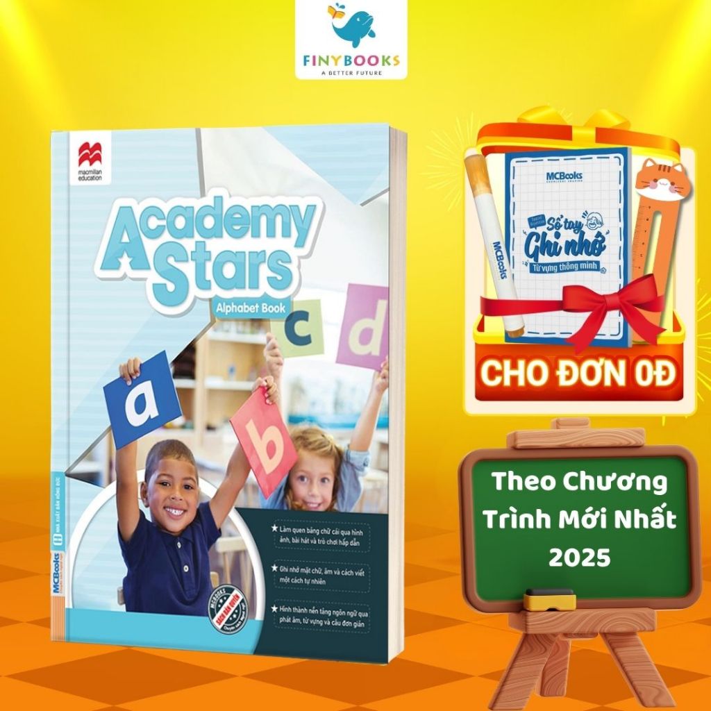 หนังสือ - Academy Stars Starter - หนังสือตัวอักษร