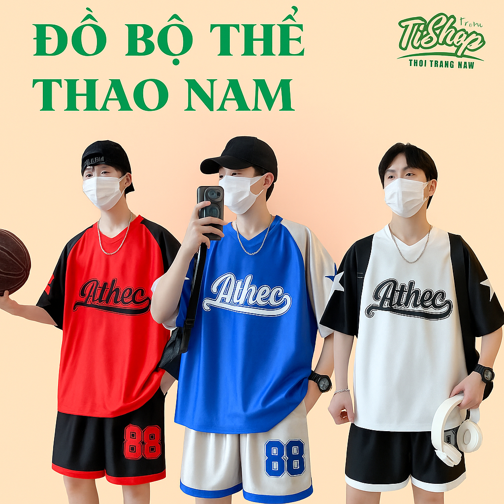 COOL THAI SESAME ชุดกีฬาผู้ชาย - TI SHOP - TP0808