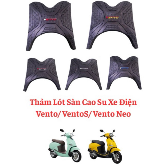 Vinfast Vento, VentoS, Vento Neo พรมปูพื้นยางรถยนต์ไฟฟ้า