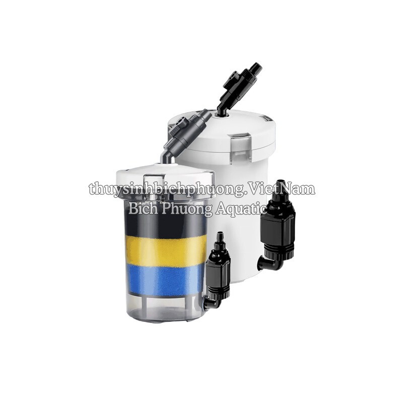 HW FILTER|ล|EW WHITE CASE- 602B|603B|604B SUNSUN- ADDITIONAL FILTER สําหรับอควาเรียม จาก 30 - 60CM