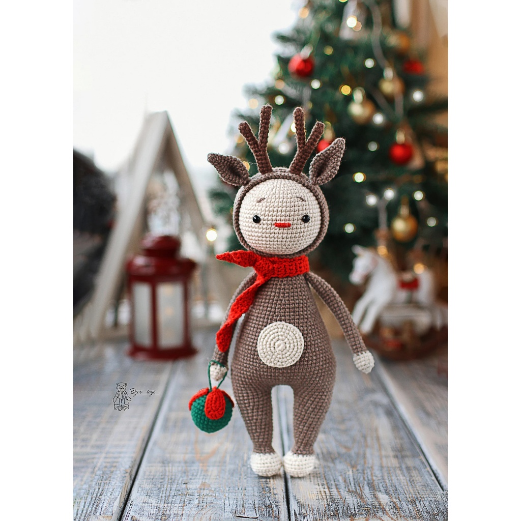 (ไฟล์ PDF) คําแนะนําโครเชต์เรนเดียร์ Osborn แผนภูมิ