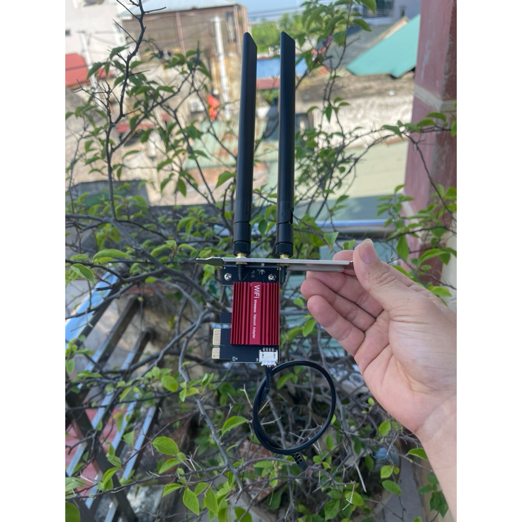 ชุด Intel ax210 PCIe wifi 6E สําหรับพีซี