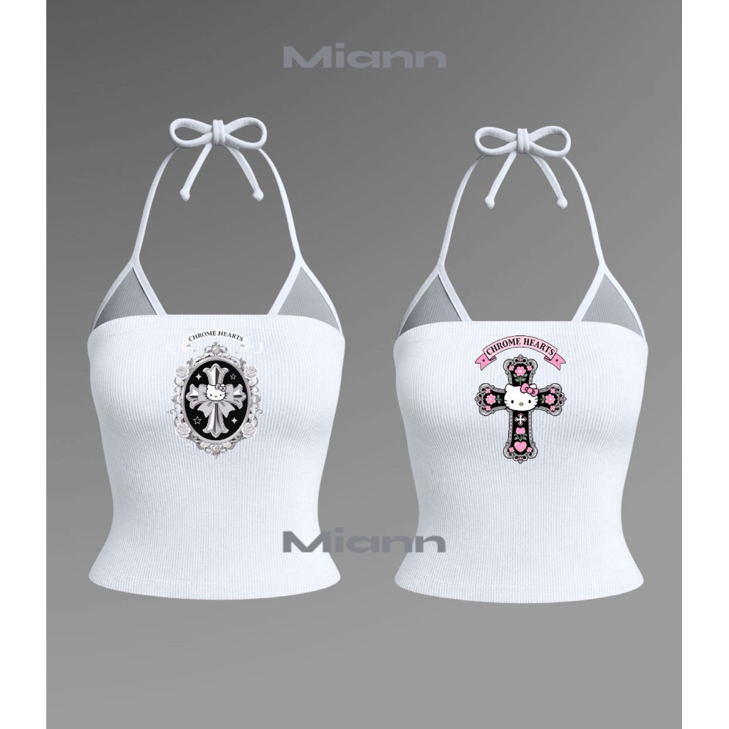 TUBE TOP KITTY - TUBE TOP พร้อมซับลายคิตตี้