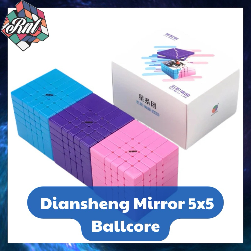 Rubik Diansheng Mirror 5x5 Ballcore พร้อมแม่เหล็ก