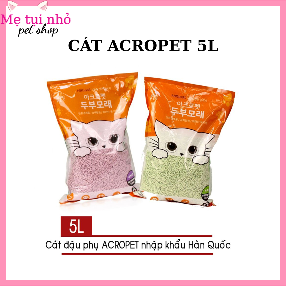 ทรายแมว ACROPET SOY CAT Litter 5L