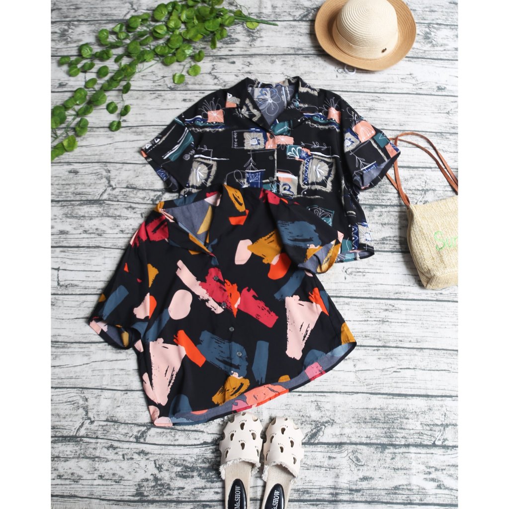 เสื้อเชิ้ตแขนสั้น PATTERN PIJAMA