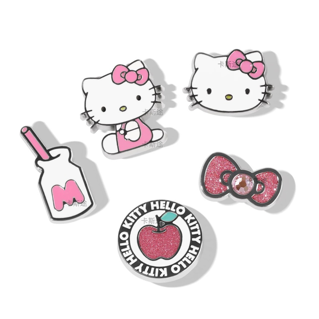 MEOXINHSTUDIO [ภาพจริง] / เครื่องราง Hello Kitty โลหะสุดหรู น่ารักอินเทรนด์ สุดฮอต