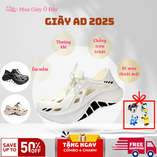 [Tặng charm]  Giày Sneaker Fashion 2025, giày nam đế bằng mẫu trơn form dáng 2025 đi chơi, đi học