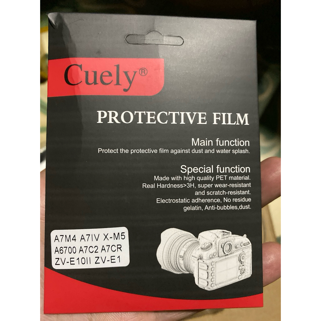 ฟิล์มกันรอยหน้าจอ A6700, A7mark4, A7C2,A7CR, Zve10mark2, Zve1