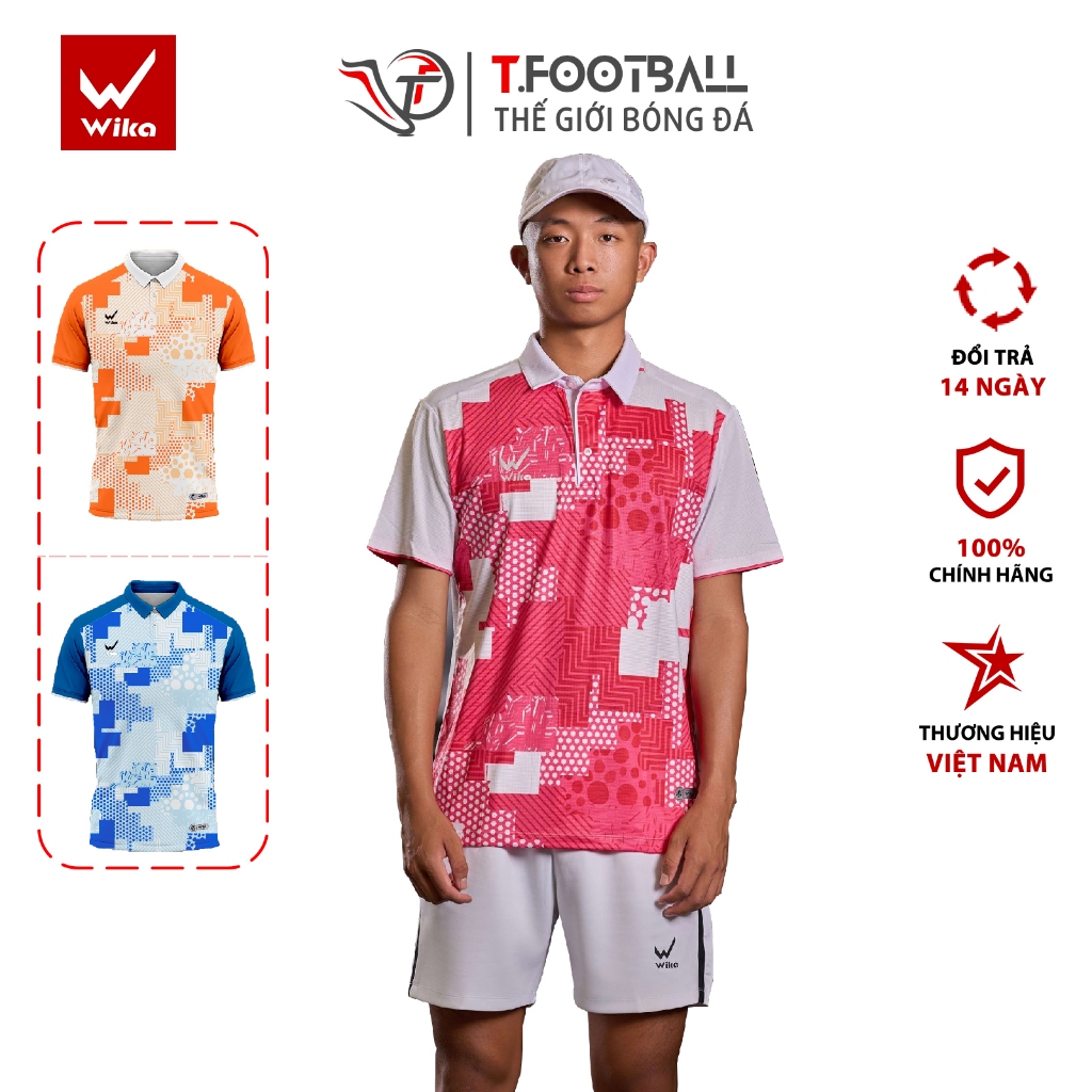 WIKA Zery เสื้อโปโล Premium Wika DryMax ผ้ายืด 4-Way