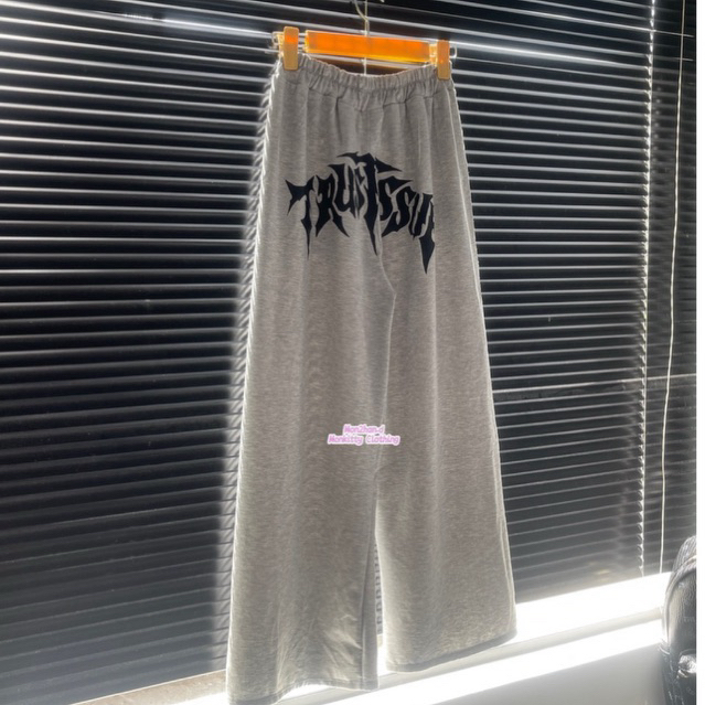 SKILL Y2K STRAIGHT-TUBE PANTS IN CRAB LEGS Flannel - BY MONKITTY CLOTHING