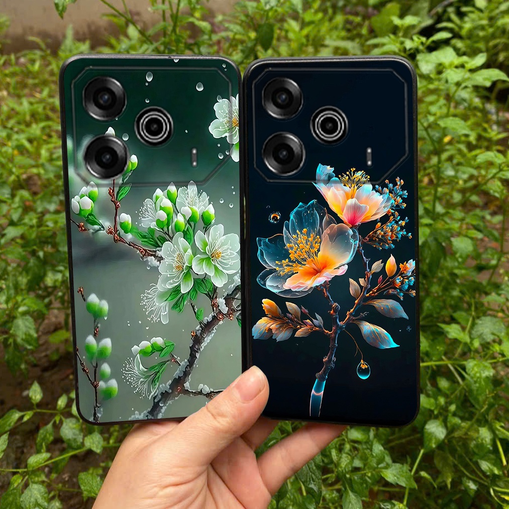 เคส Tecno POVA 6 NEO / POVA 6 PRO 5G พิมพ์ลายดอกไม้สวยงาม