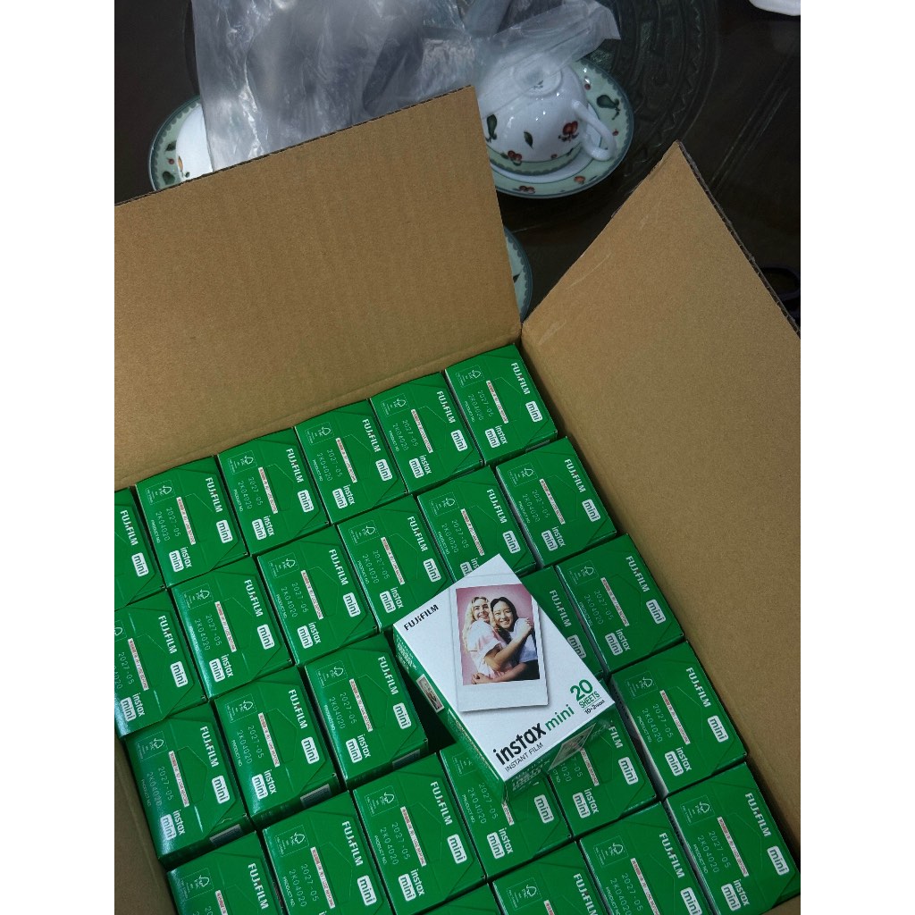 [ig: dwbngu] ฟิล์ม Instax Mini Fujifilm – 10/20 แผ่น – ฟิล์มสําเร็จรูปสําหรับ Instax Mini 8/9/11/12/