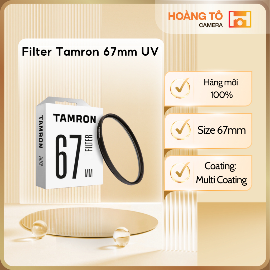 Tamron 67mm UV Filter | ใหม่ ใหม่