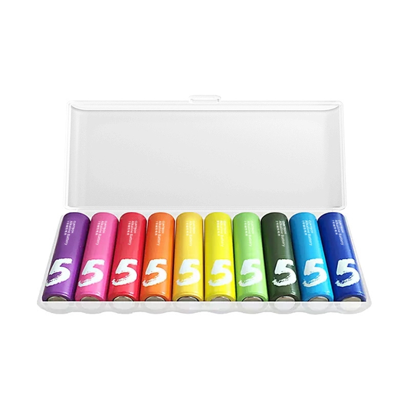 ถ่านอัลคาไลน์ AA หลากสี CUKTECH