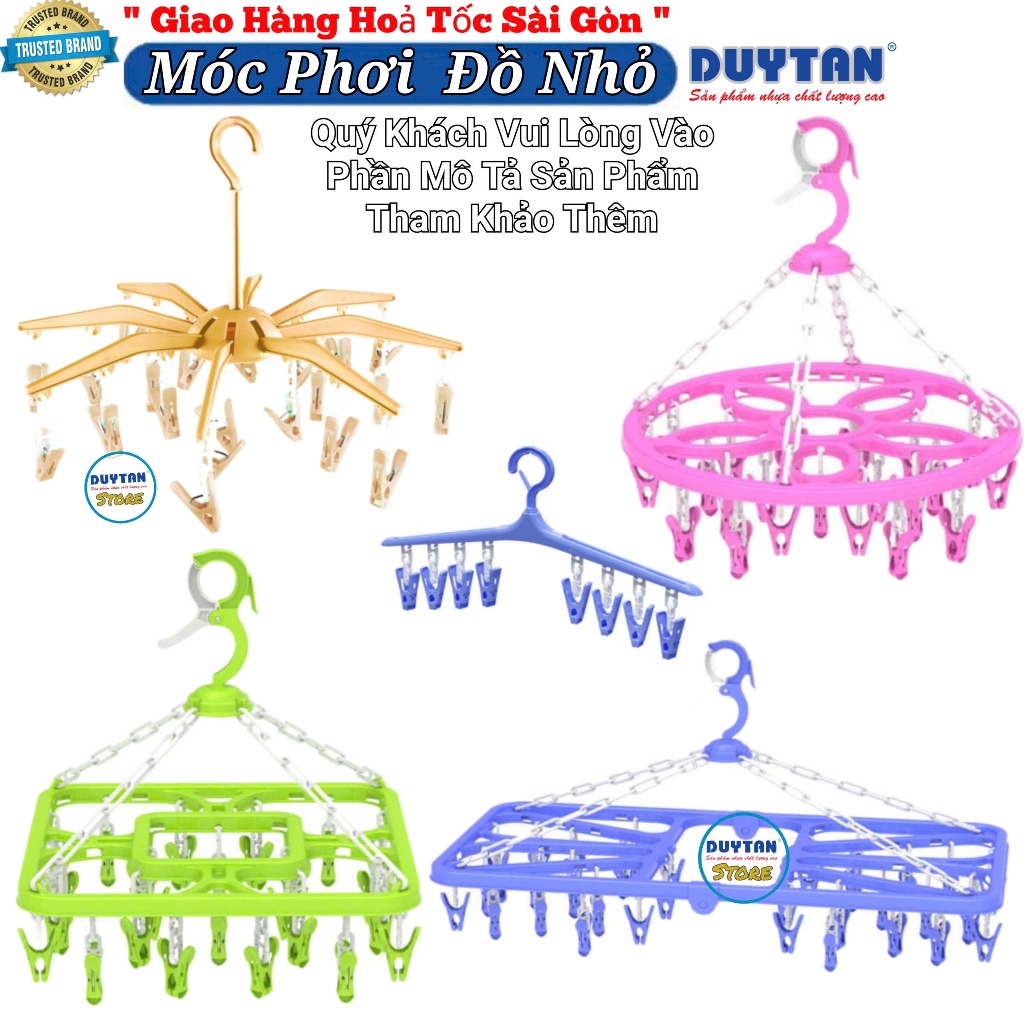 Duy Tan PP Plastic Clothes Drying Hook ตะขอแขวนผ้า สะดวก Nhuaduytan.Store