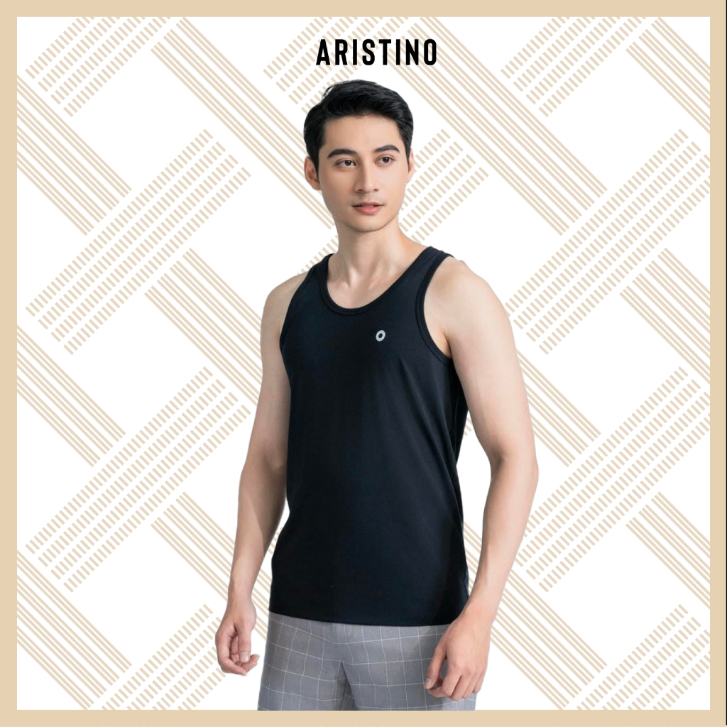 ARISTINO ATT003AZ เสื้อติดตามผู้ชาย TANKTOP