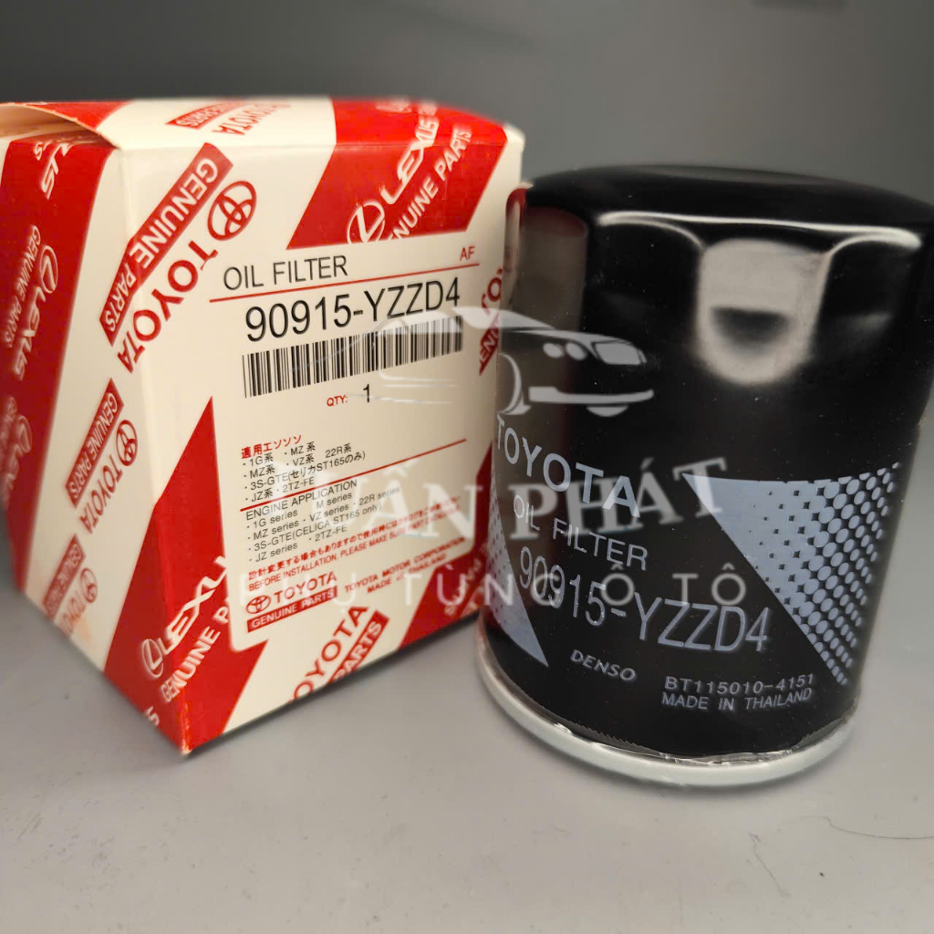 กรองน้ํามันเครื่อง Toyota Innova Fortuner 90915-YZZD4