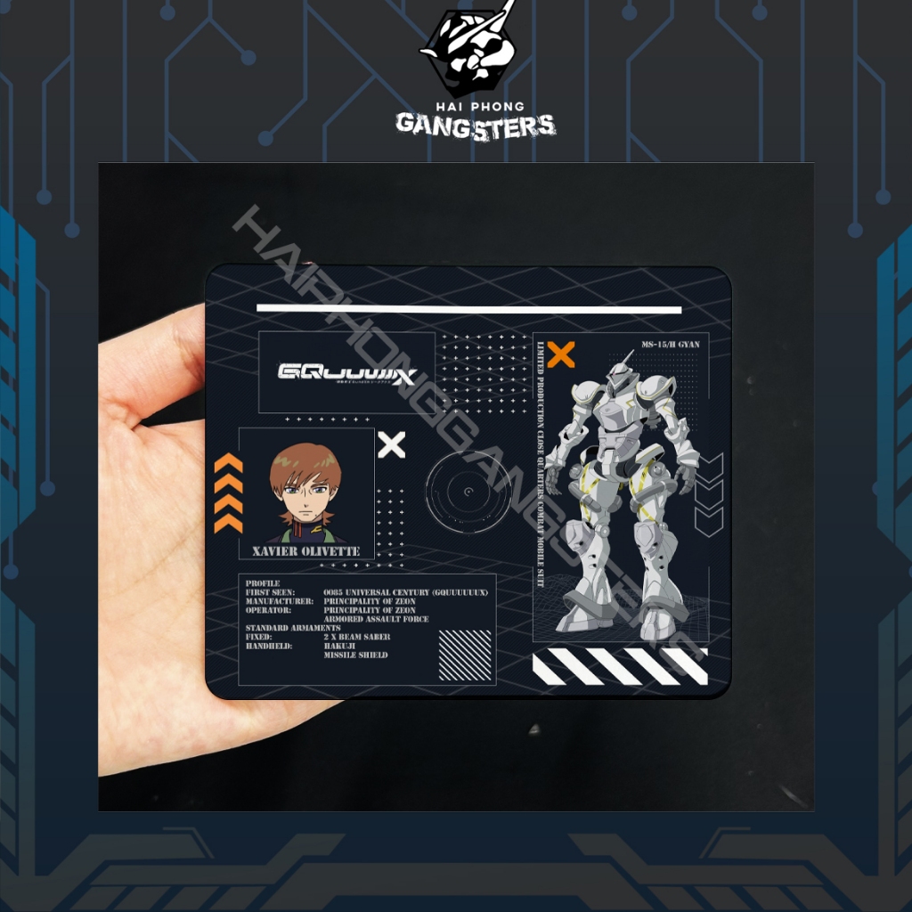 [ร้านข้อความก่อน]AX11 - MS-15/H Gyan (Series Mobile Suit Gundam GuquuX) - mica Base for Gundam