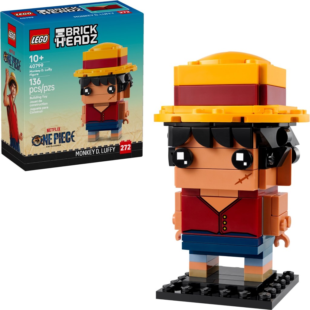 LUFFY - โมเดลลิงดี ลูฟี่ - LEGO BrickHeadz ONE PIECE - 40799