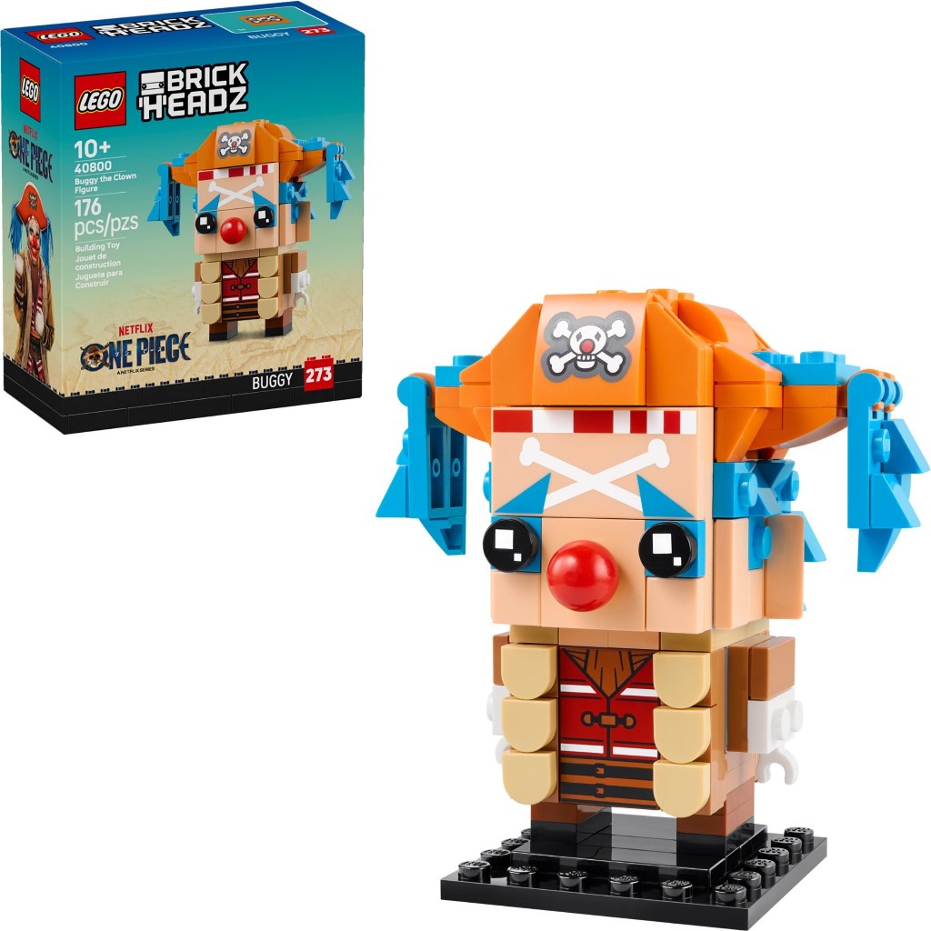 BUGGY - โมเดลตัวตลก Buggy - LEGO BrickHeadz ONE PIECE - 40800