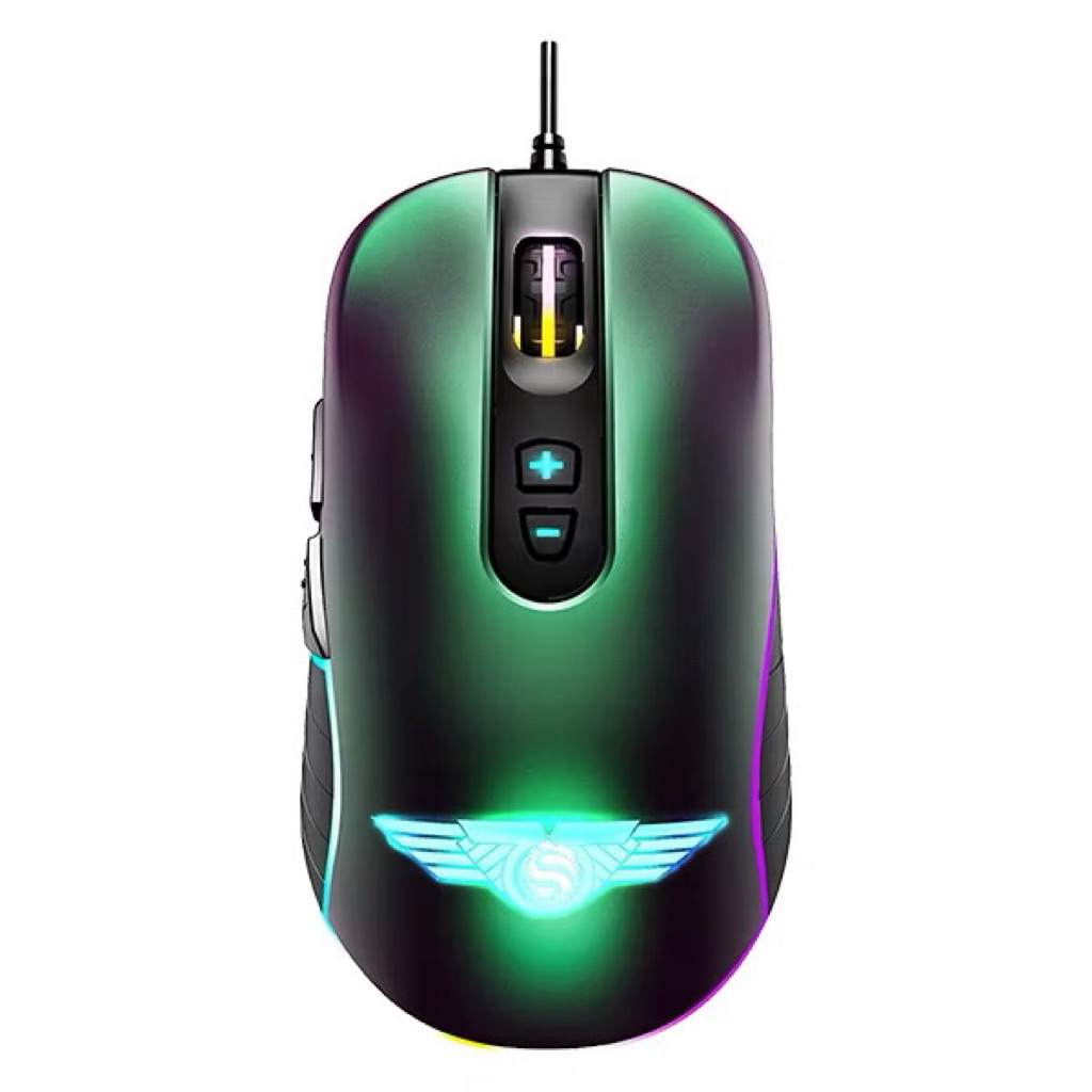 เมาส์เกมมิ่ง Newmen GX6-ProS pro ดีไซน์สะดวก (2ND) เหมือนใหม่