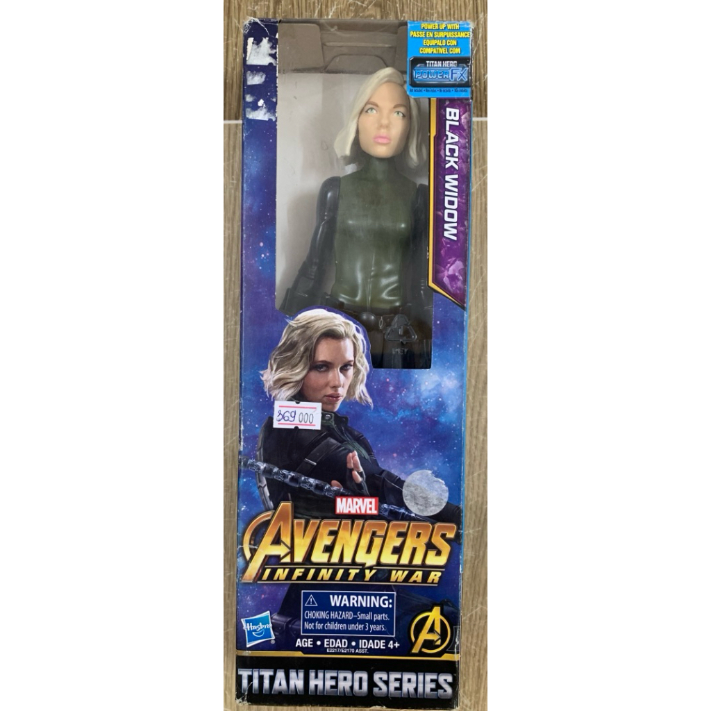 ของแท้ black widow marvel hasbro ของเล่นโมเดล