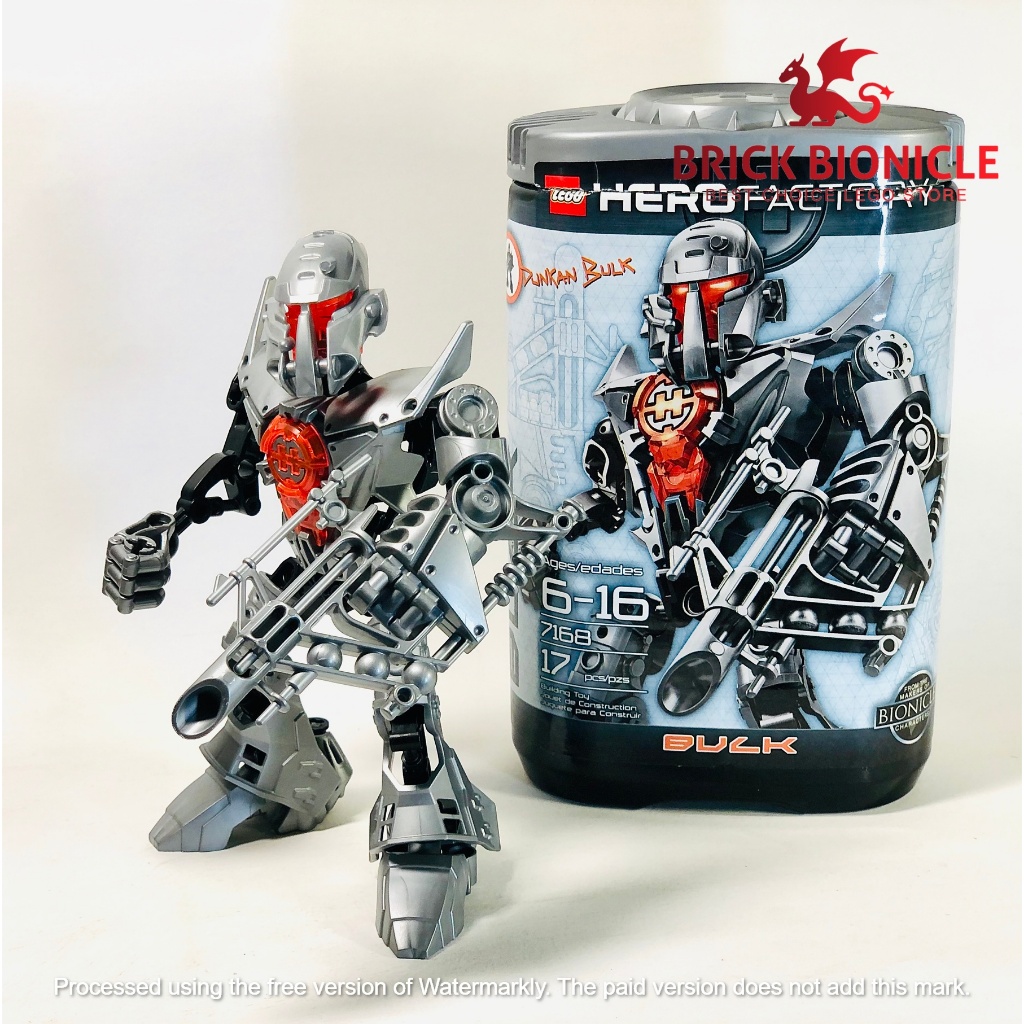 HERO FACTORY 4 MK - HERO FACTORY ASSEMBLY TOY - 7168 Duncan Bulk