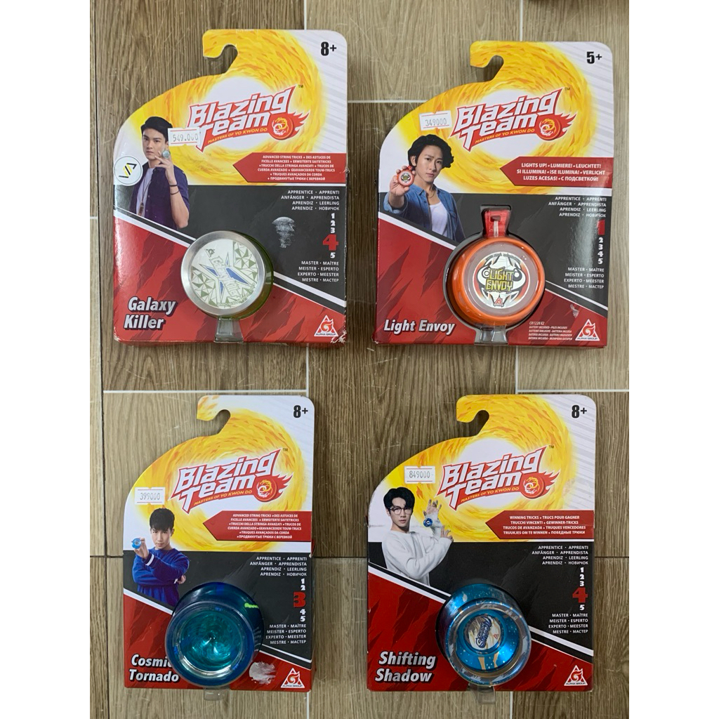 Burning Flame Yoyo Toy - ของแท้ Blazing Team Master