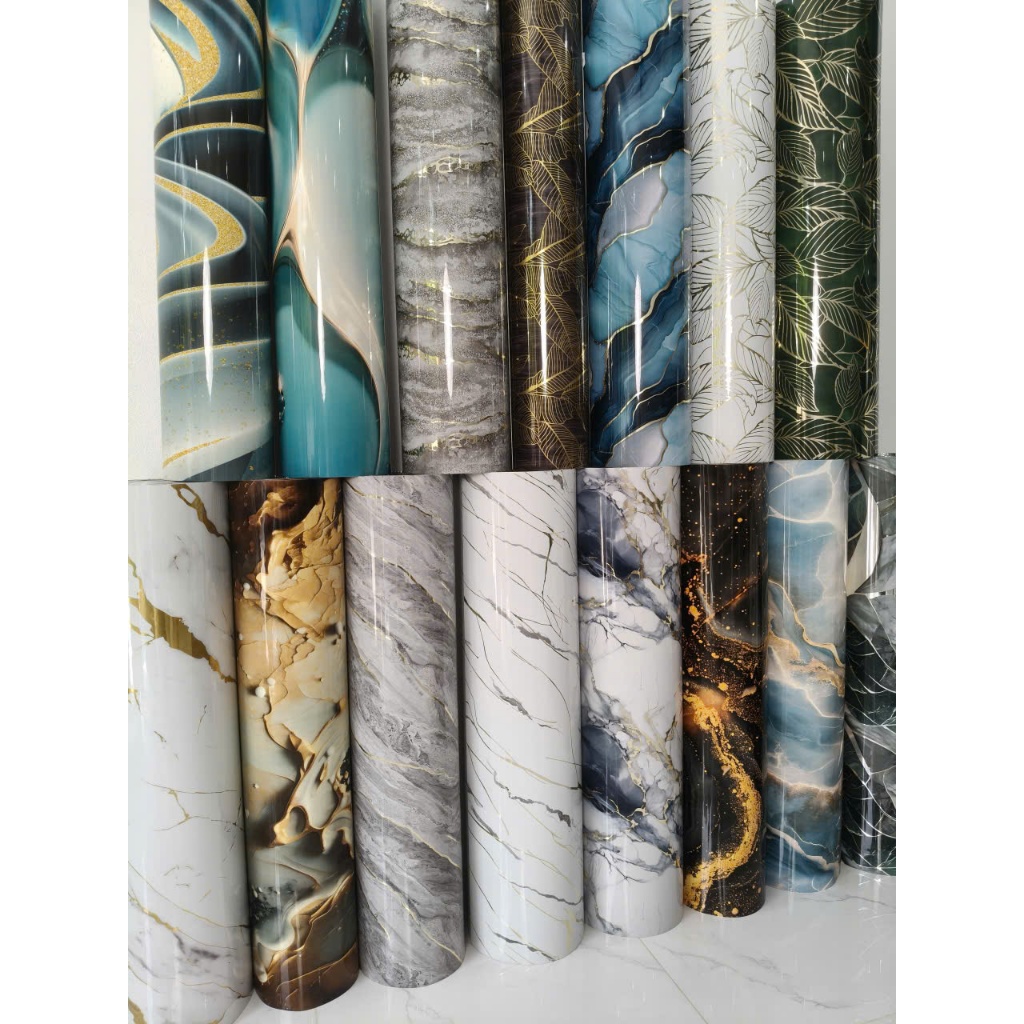 ม้วน THP VIP 5 ชั้น (1m2*3m) เคลือบกาว, ป้องกันเชื้อรา, ป้องกันน้ํามัน, สติ๊กเกอร์ติดผนัง