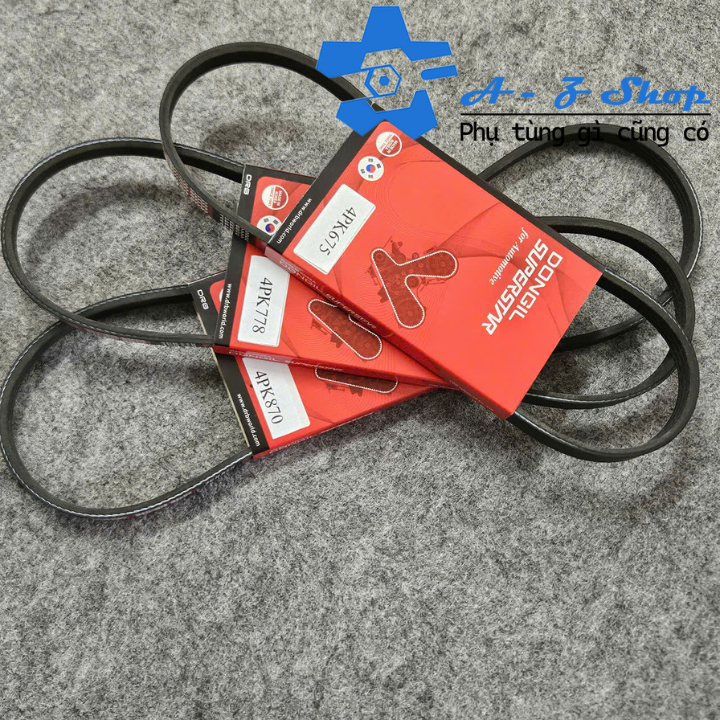 เข็มขัด Hyundai Getz | Kia Morning- Kia Picanto - DONGIL 4PK675 | 4PK778 | 4PK870