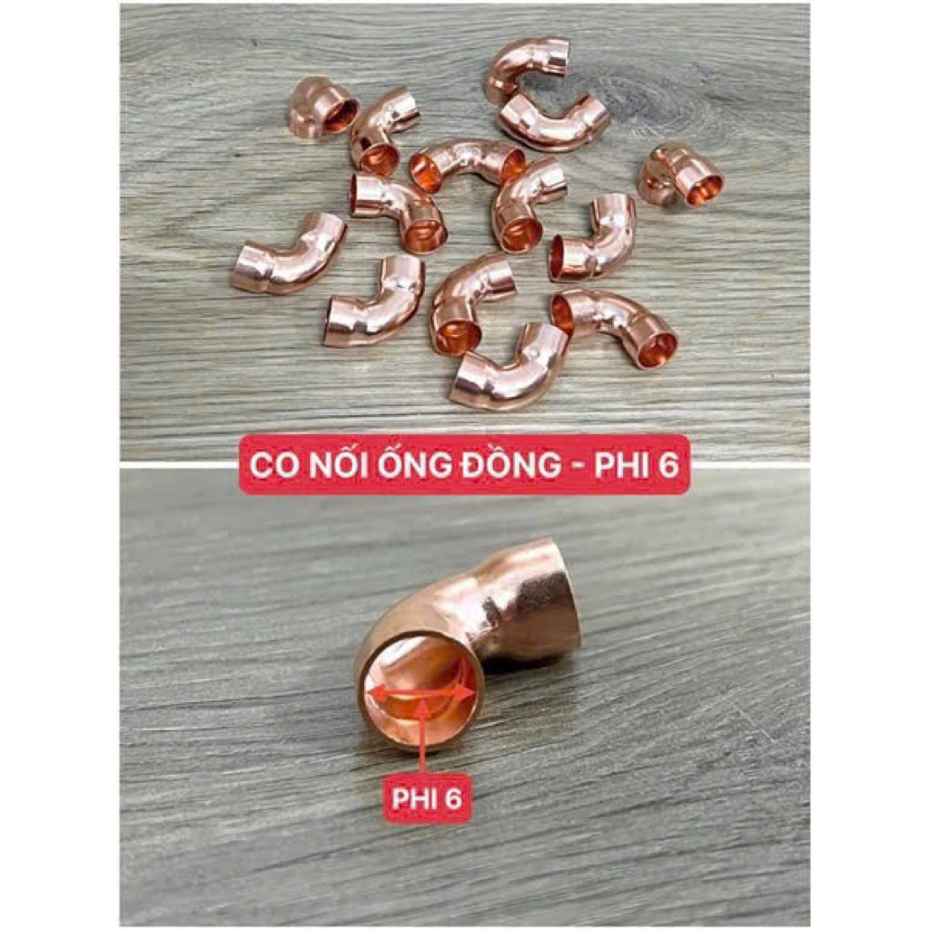 90 DEGREE COPPER PIPE COUPLING 6