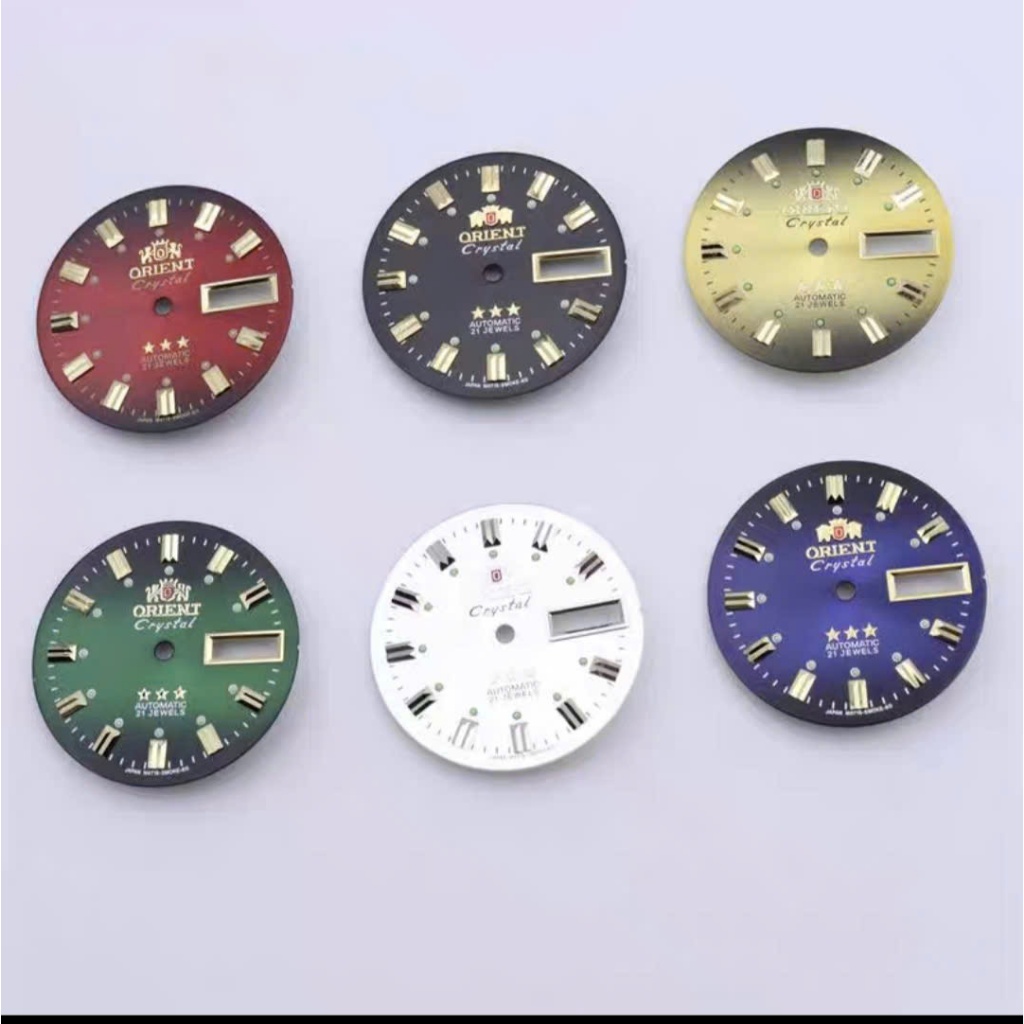 หน้าปัดนาฬิกา 3 ดาว หันหน้าไปทาง อ่า. ขนาด 28.5มม. เหมาะกับการเคลื่อนไหว 46941/43
