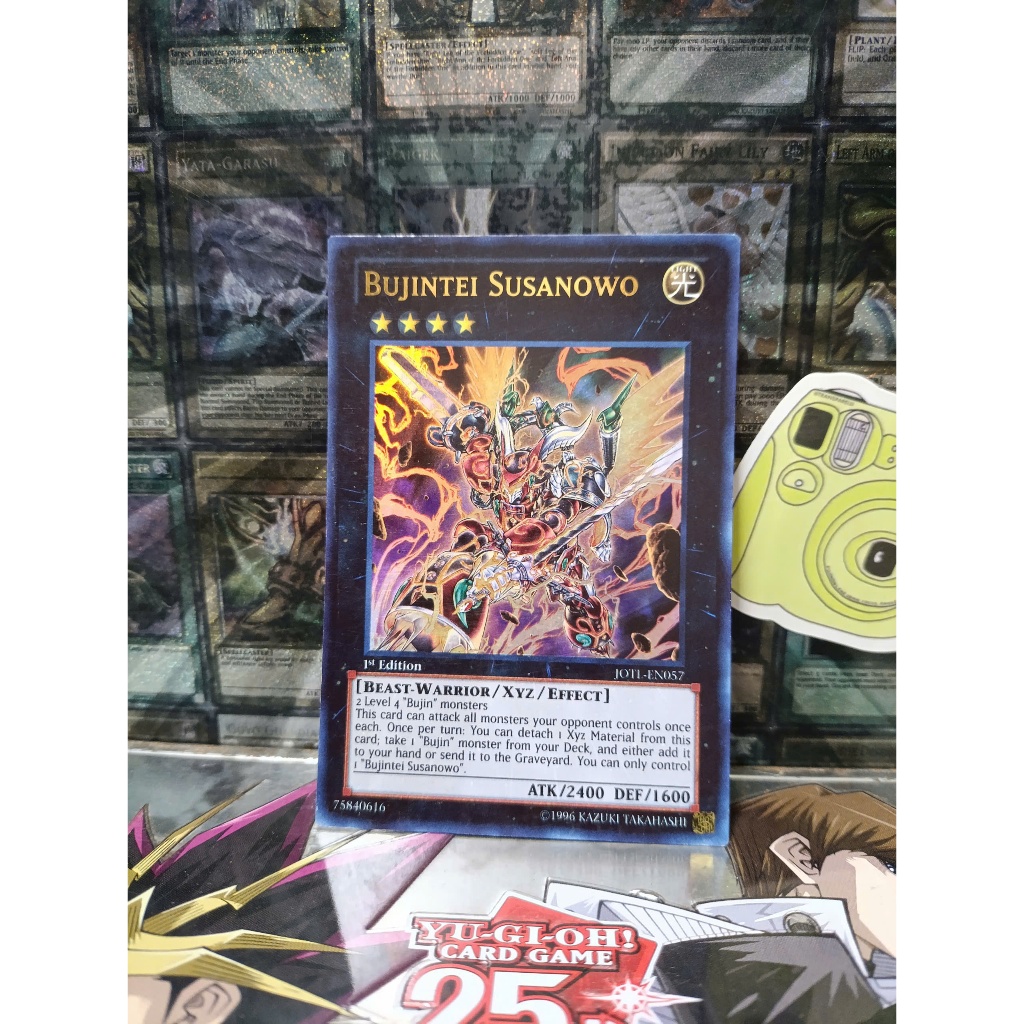 [ Do Lac - โปรดดูคําอธิบาย ] การ์ด Mint90 Yugioh Monster Bujintei Susanowo - Ultra