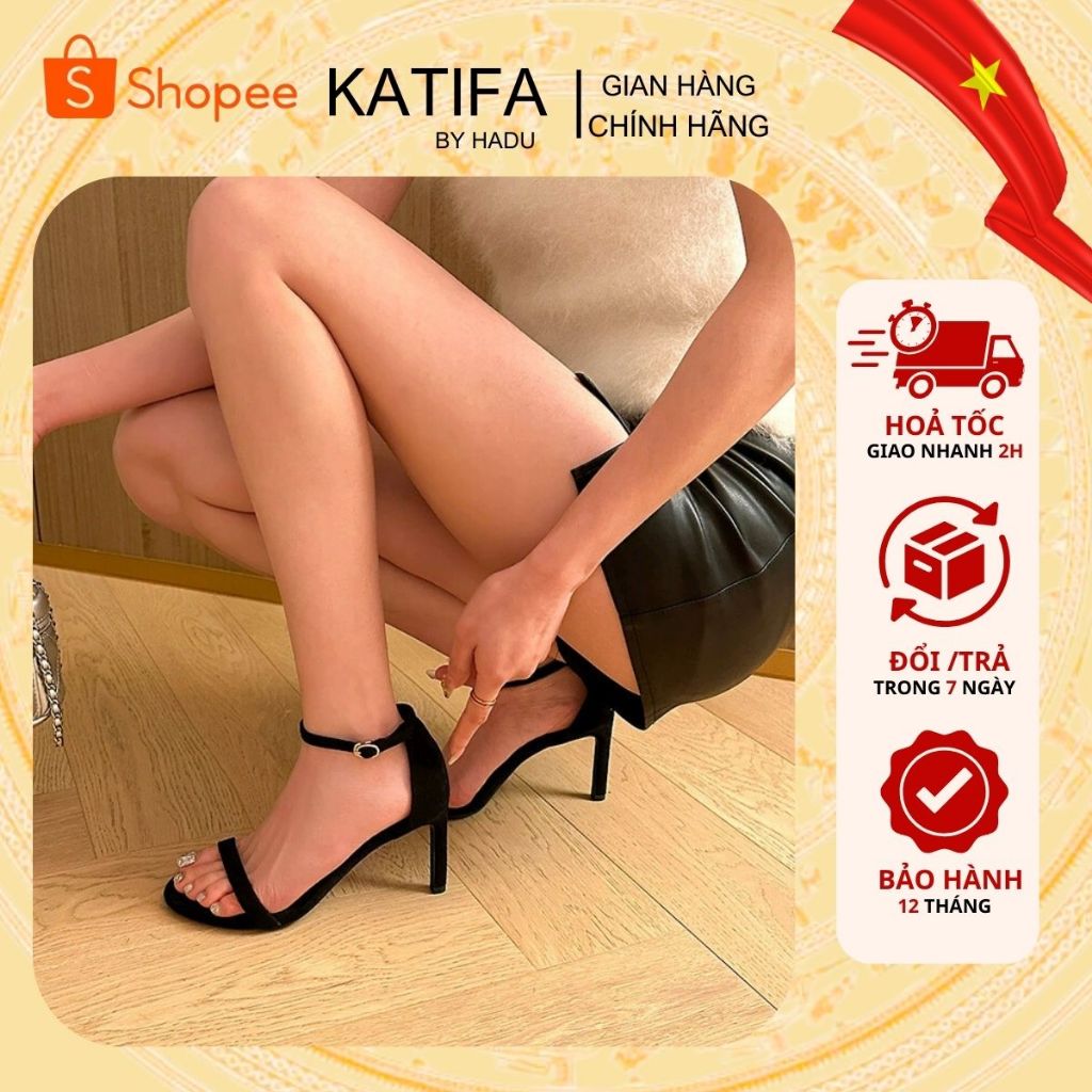 รองเท้าแตะ HEEL สูง 7 ซม. (7P) KATIFA KAREN M974 – สวมใส่ง่าย