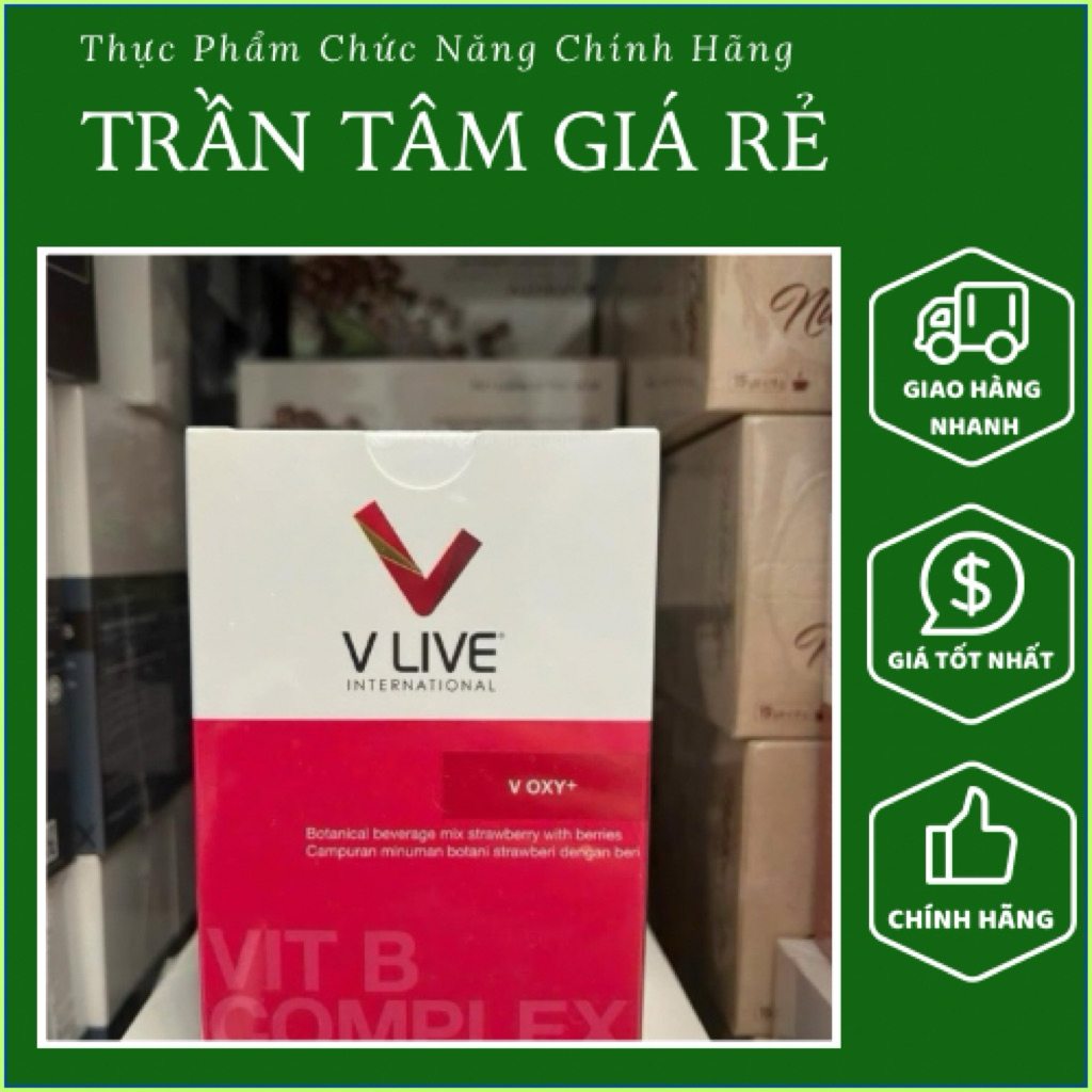 [ มีขายส่ง ] วิกซี วีไลฟ์ - 1 กล่อง = 28 ห่อ V-oxy ชุด 3 Vlive