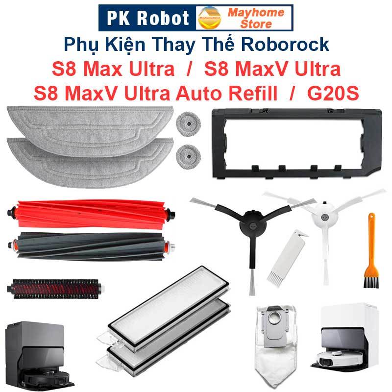 Roborock S8 Max Ultra, S8 MaxV Ultra, G20S, S8 MaxV Ultra Auto Refill, S8 Max, S8 Pro MaxV/