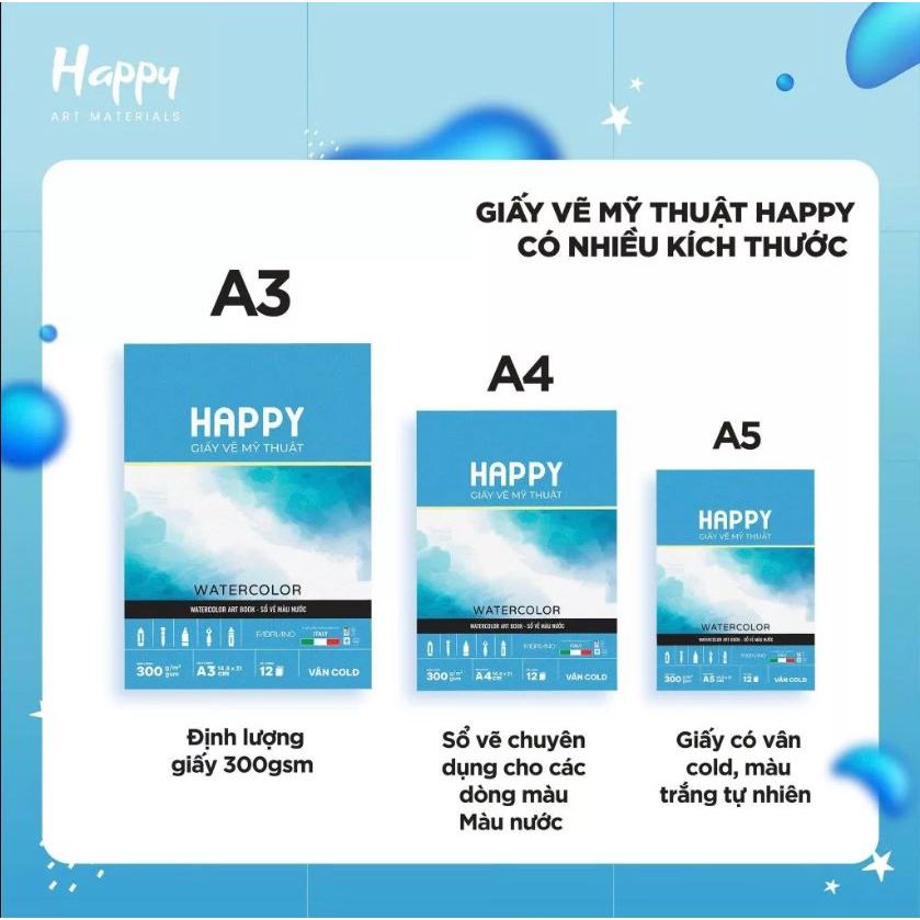 [ด่วน Hcm] Mix Media หนังสือวาดภาพกระดูกสันหลังกาว A5/A4/A3 - หนังสือวาดภาพหลายวัสดุ