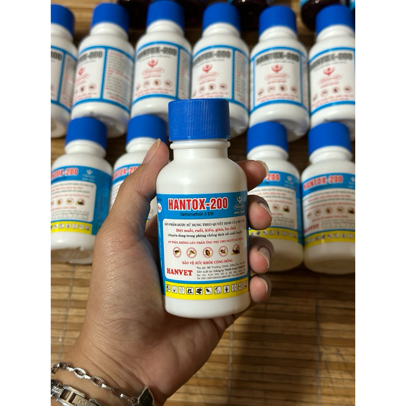 HANTOX-200 3EW (100 ml), ตู้เซฟกําจัดแมลงสําหรับผู้ใช้